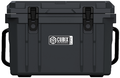 CLOSEOUT DEAL - QuadraX 20-Quart Heavy Duty Cooler- Gloss Black