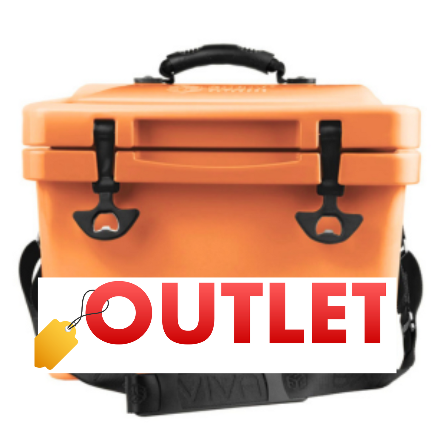 CLEARANCE - 14 Quart Viva Cooler - Rotomolded - Fiesta Orange