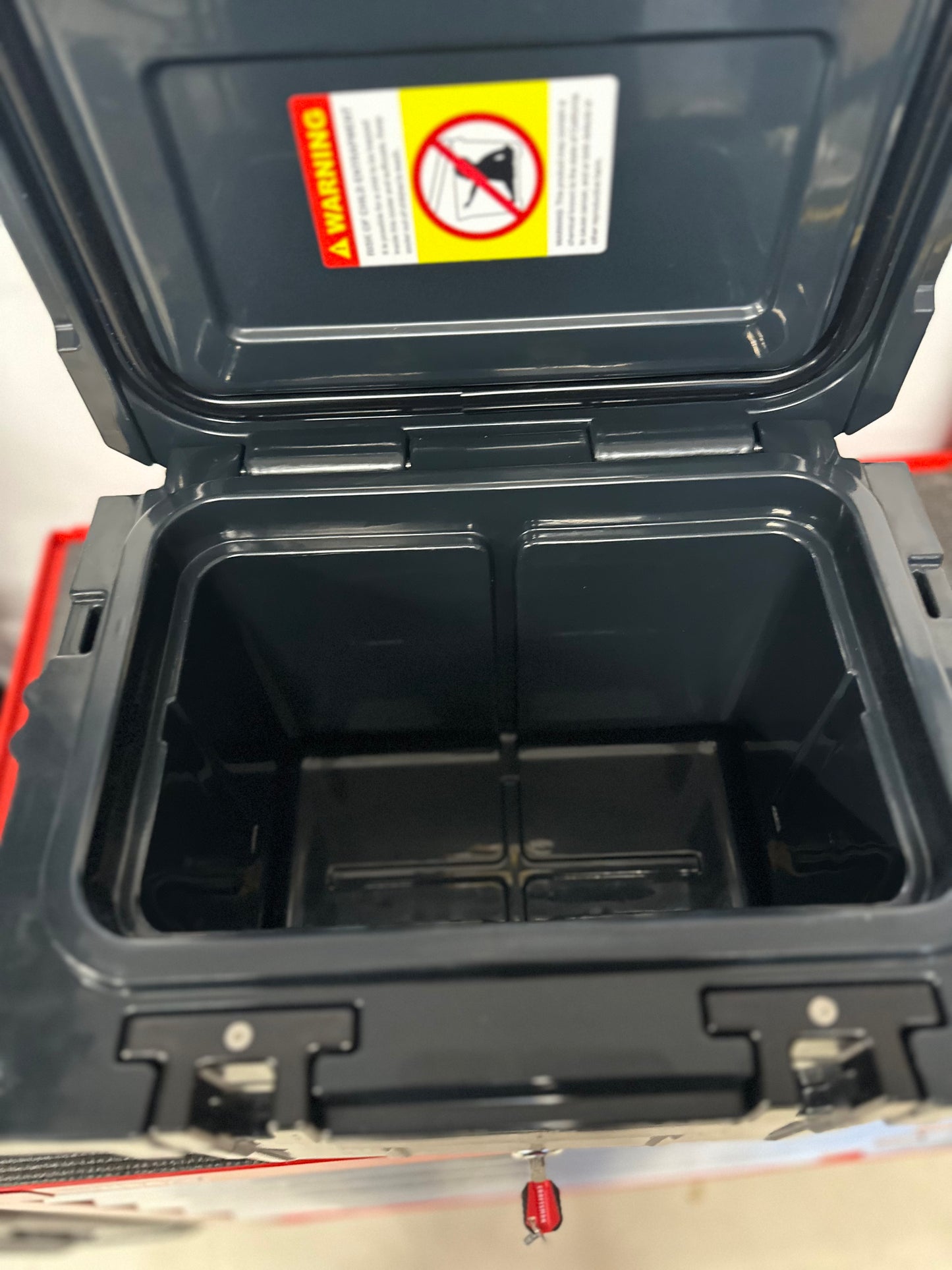 QuadraX 10-Quart Personal Cooler-Black (Blemish on Front)