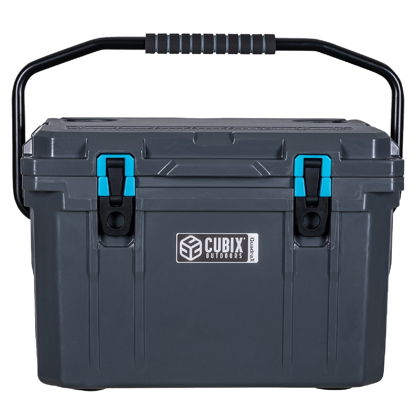 CLEARANCE - 20 Quart QuadraX Cooler - Rotomolded - Granite Grey