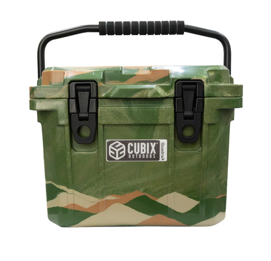OUTLET - 10 Quart QuadraX Personal Cooler - Hunter Camo