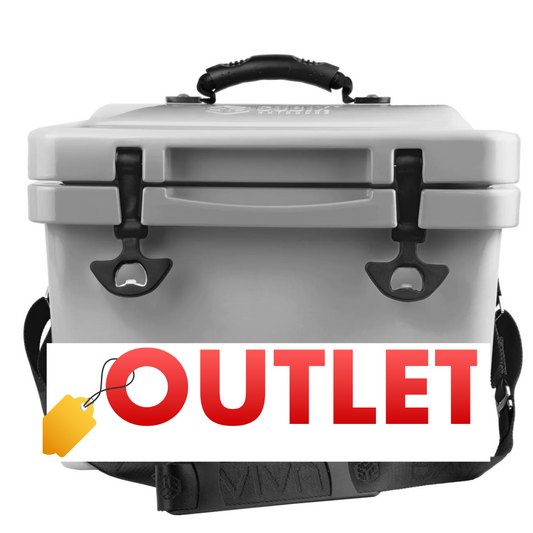 CLEARANCE - 14 Quart Viva Cooler - Rotomolded - Cloud Grey