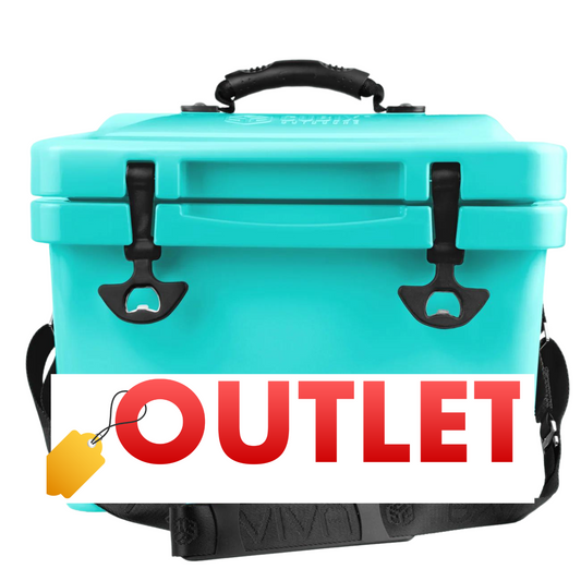 CLEARANCE - 14 Quart Viva Cooler - Rotomolded - Turquiose