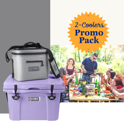 25 Quart Viva Cooler - Rotomolded - Lavender Field