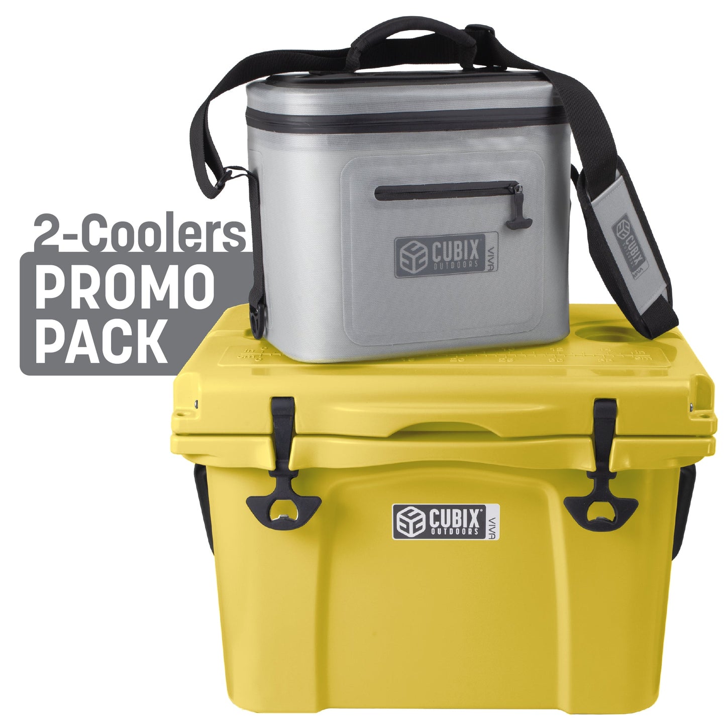 25 Quart Viva Cooler - Rotomolded - Sunflower Yellow