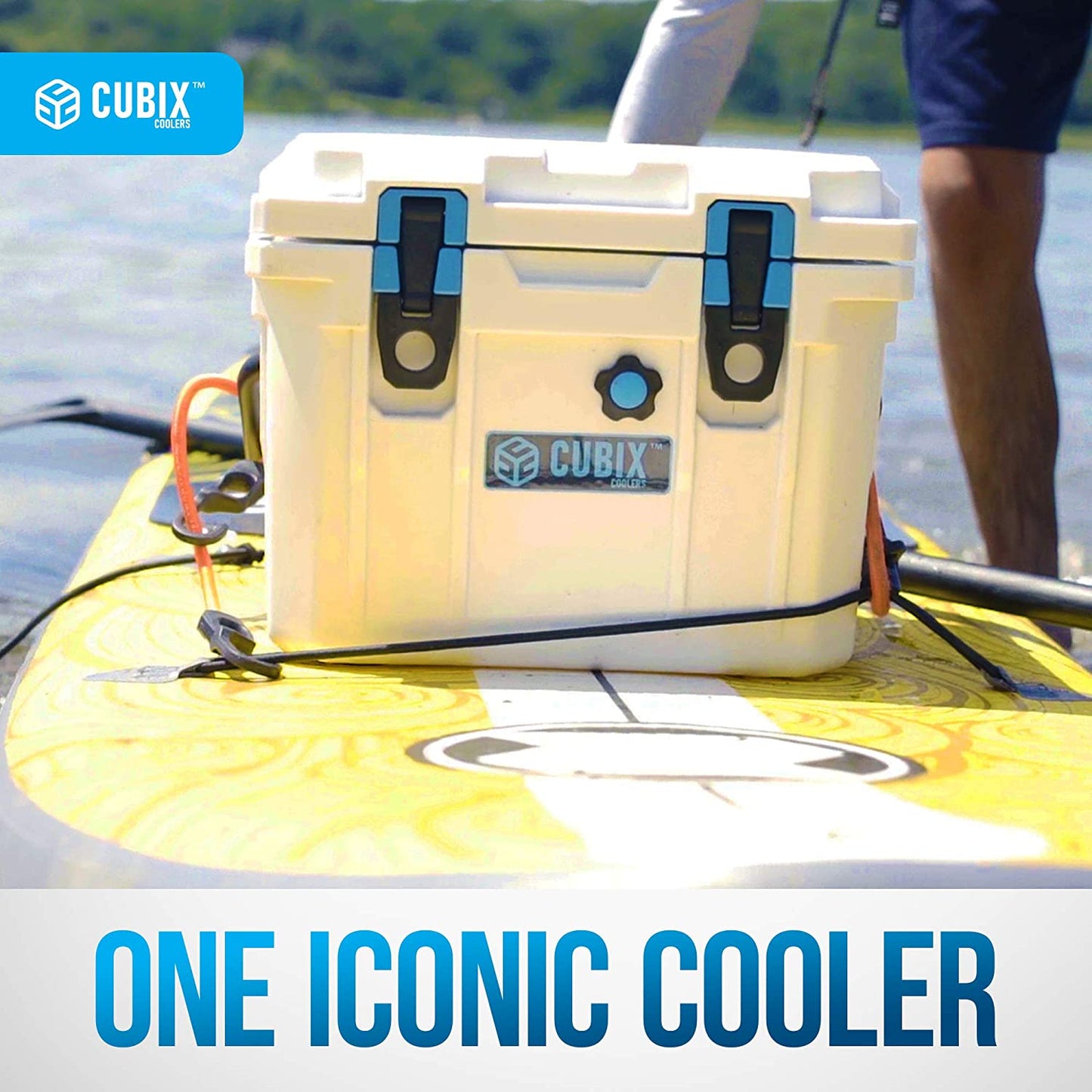 CLEARANCE - 10 Quart QuadraX Cooler - Rotomolded - Arctic White