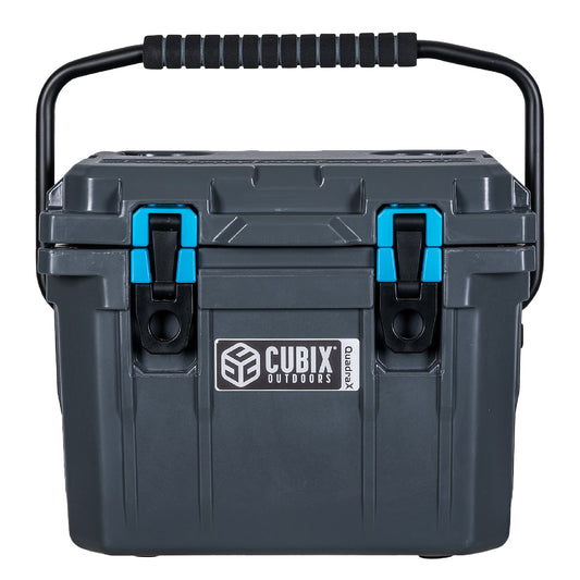 Outlet Steal - 10 Quart QuadraX Personal Cooler - Granite Grey