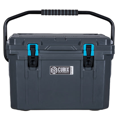 CLEARANCE - 20 Quart QuadraX Cooler - Rotomolded - Granite Grey